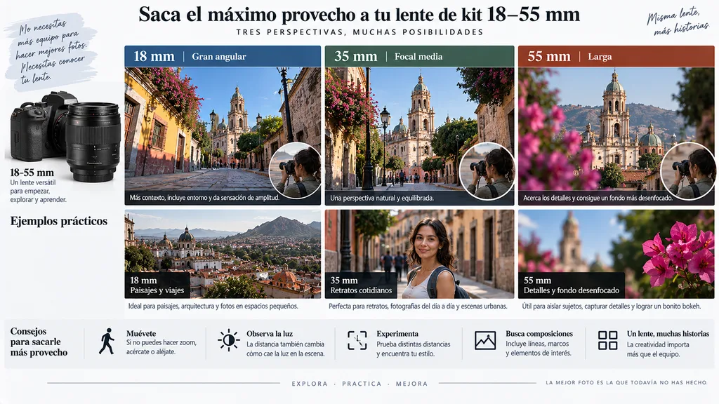 Lente de kit: cómo aprovecharlo antes de comprar otro objetivo